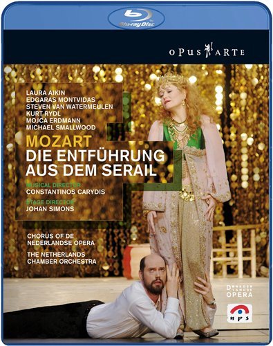 Cover for Wolfgang Amadeus Mozart · Die Entfuhrung Aus Dem Serail (Blu-ray) [Widescreen edition] (2009)