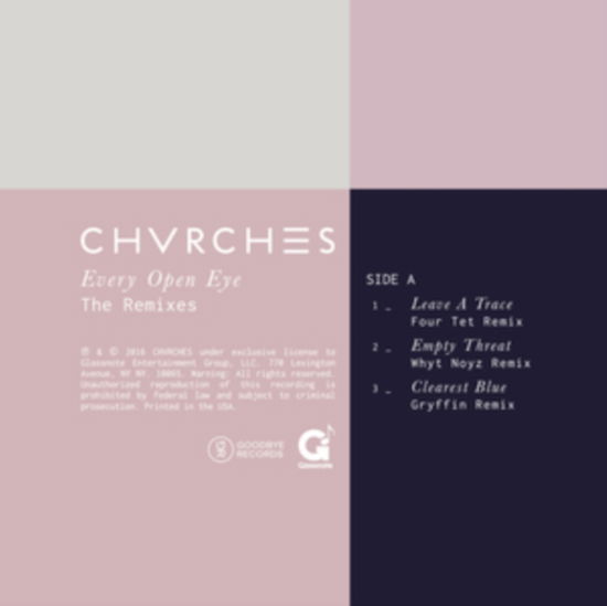 Remix Ep - Chvrches - Musiikki - GLASSNOTE - 0810599021177 - lauantai 16. huhtikuuta 2016