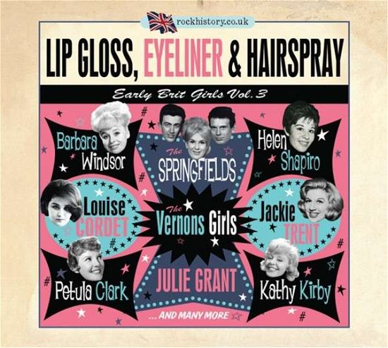 Cover for Various Artists · Lip Gloss. Eyeliner &amp; Hairspray (CD) (2014)
