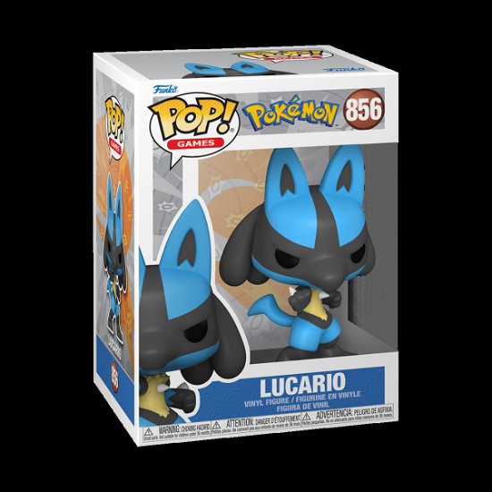 Pop! Games: Pokemon - Lucario - Pop! Games: Pokemon - Merchandise - Funko - 0889698742177 - 