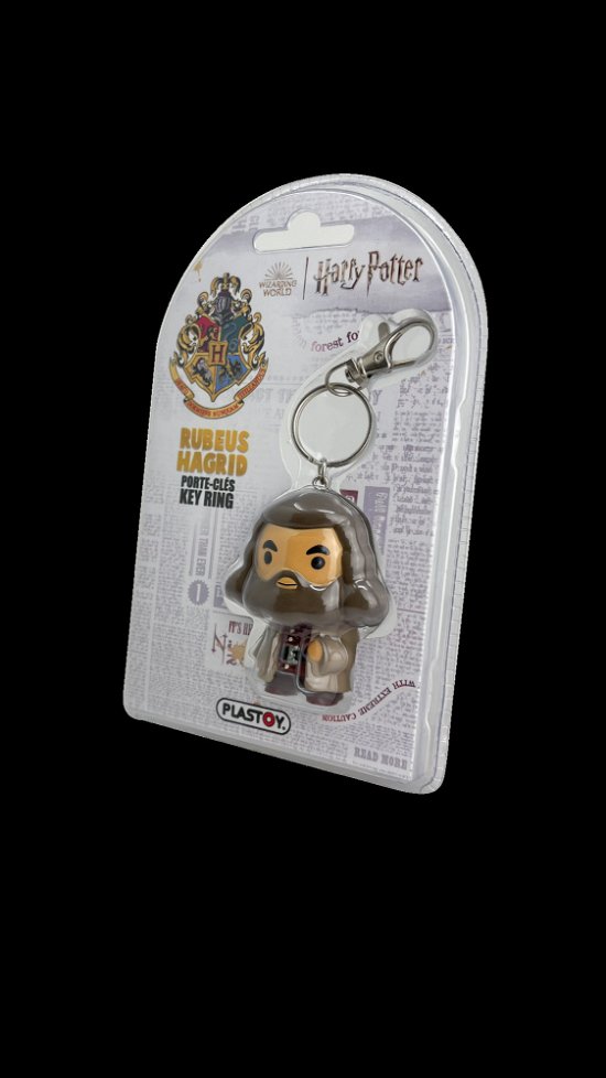Cover for Harry Potter: Plastoy · Chibi Hagrid Key Ring Blister Pack (MERCH)