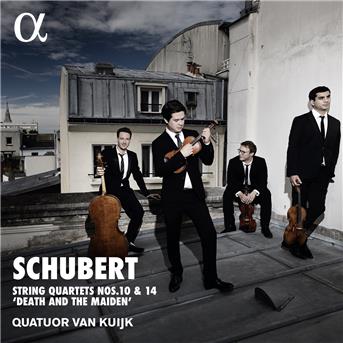 Cover for Schubert / Kuijk · String Quartets 10 &amp; 14 (CD) (2018)