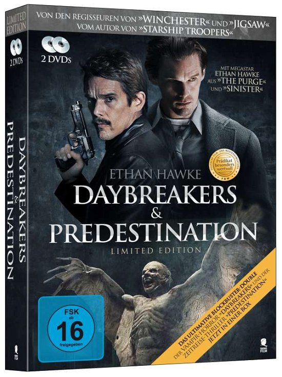 Cover for Peter Spierig Michael Spierig · Daybreakers &amp; Predestination  [LE] [2 DVDs] (DVD) (2018)