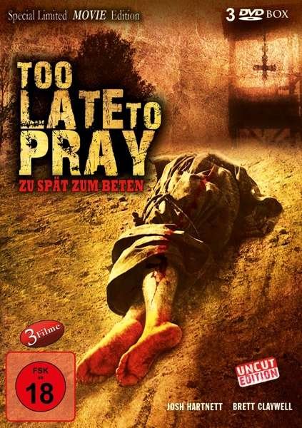 Cover for Mark Atkins · Too Late to Pray (Limited Edition) (Uncut) (3 Dvds (DVD-Single) [Limited edition] (2021)