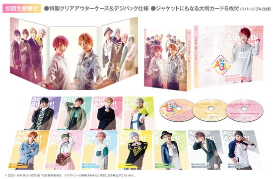 Mankai Movie[a3!]-spring & Summer- Blu-ray Collector's Edition - (Japanese Movie) - Music - PONY CANYON INC. - 4524135001177 - June 1, 2022