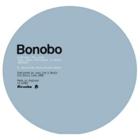 Cover for Bonobo · In Between / Recurring Remixes (12&quot;) (2009)