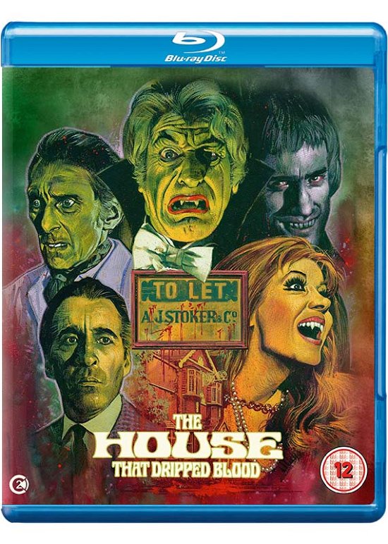 Cover for The House That Dripped Blood · The House that Dripped Blood (Blu-Ray) (2020)