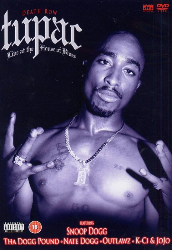 Cover for Tupac · Tupac - Live at the House of Blues (DVD) (2005)