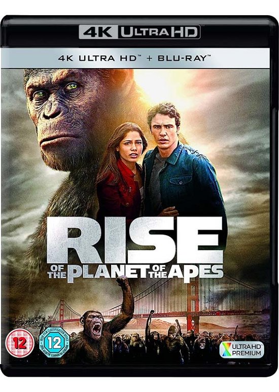 Cover for Rise of the Planet of the Apes · Planet Of The Apes - Rise Of The Planet Of The Apes (4K Ultra HD) (2017)