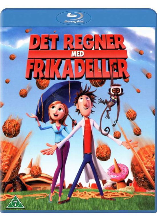 Cover for Nordisk Film · Det Regner med Frikadeller - Cloudy with a Chance of Meatballs (Blu-Ray) (2010)