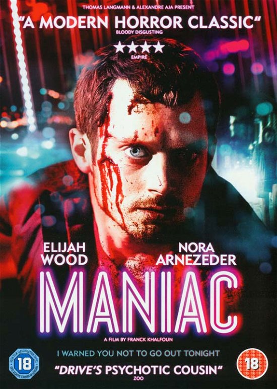 Cover for Maniac (DVD) (2013)
