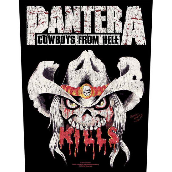 Pantera Back Patch: Kills - Pantera - Produtos -  - 5056365715177 - 