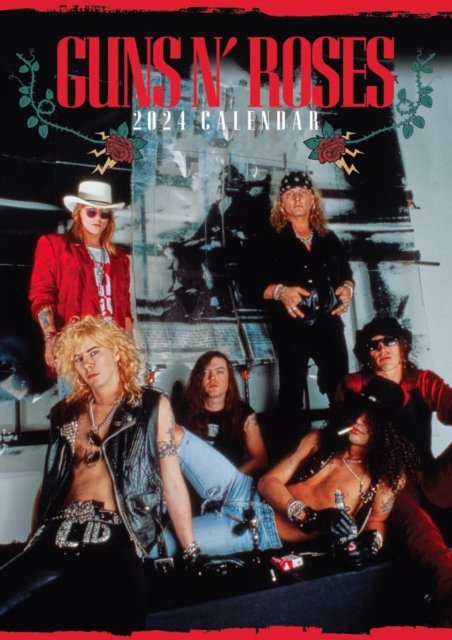 Cover for Guns N' Roses · Guns N Roses 2024 Unofficial Calendar (Kalender)