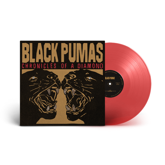 Cover for Black Pumas · Chronicles of a Diamond (LP) [Limited Transparent Red Vinyl edition] (2023)