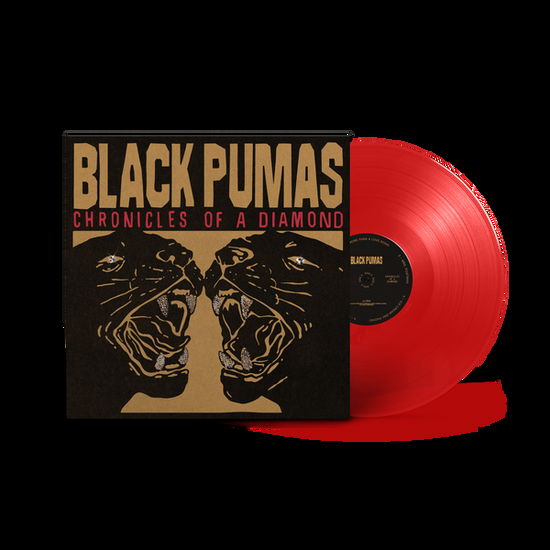 Cover for Black Pumas · Chronicles of a Diamond (LP) [Limited Transparent Red Vinyl edition] (2023)