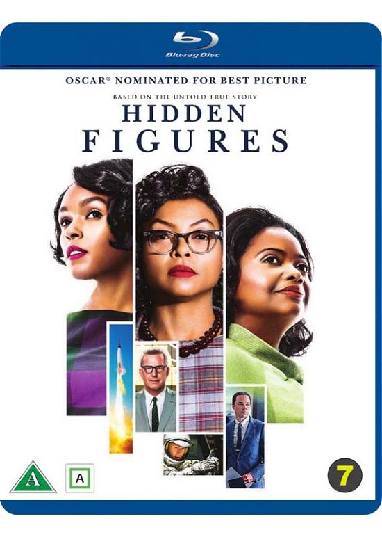 Cover for Taraji P. Henson / Octavia Spencer / Janelle Monáe / Kevin Costner / Kirsten Dunst · Hidden Figures (Blu-ray) (2017)