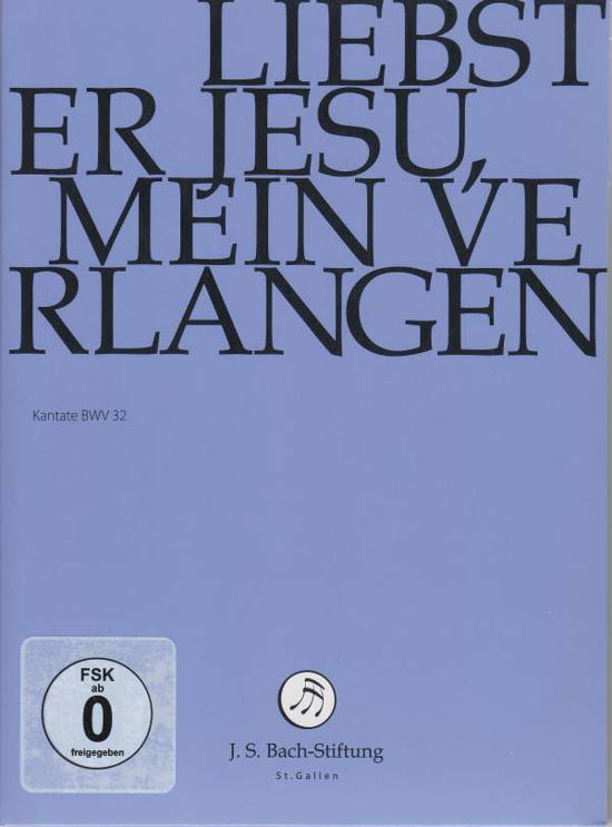 Cover for J.S. Bach-Stiftung / Lutz,Rudolf · Liebster Jesu, mein Verlangen (DVD) (2018)