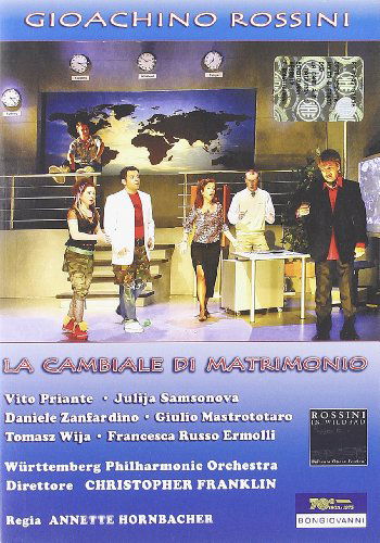 La Cambiale Matrimonio - Rossini / Priante / Mill / Milfort / Wija - Movies - BON - 8007068200177 - September 28, 2010