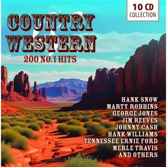 Cover for Aa.vv. · Country &amp; Western - 200 No. 1 Hits (CD) (2024)