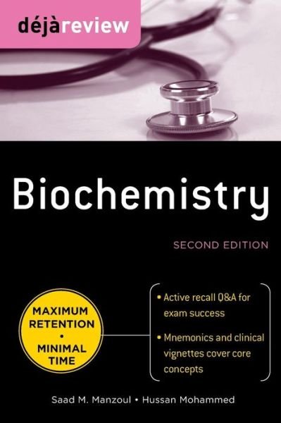 Cover for Saad Manzoul · Deja Review Biochemistry, Second Edition (Paperback Bog) (2010)