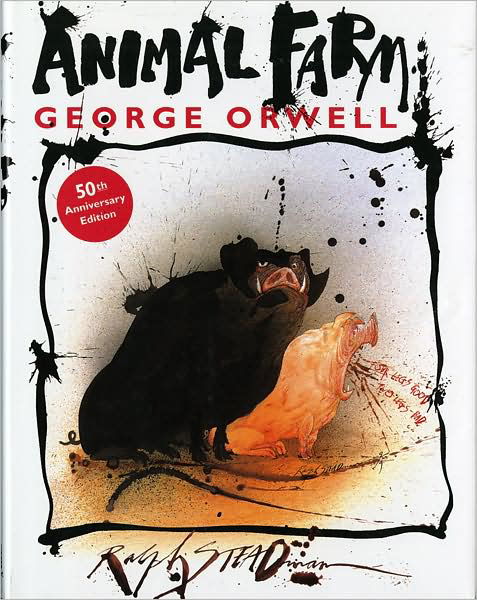 Cover for George Orwell · Animal Farm: A Fairy Story (Innbunden bok) (1996)