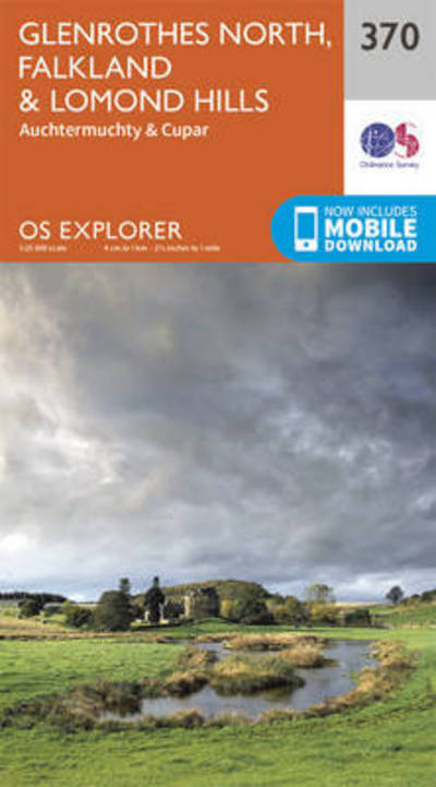 Cover for Ordnance Survey · Glenrothes North, Falkland and Lomond Hills - OS Explorer Map (Map) [September 2015 edition] (2015)