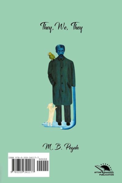 Cover for M B Pegah · They, we, they (Paperback Book) (2019)