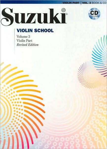 Cover for Dr. Shinichi Suzuki · Suzuki violin  3 Bok-CD Kombo (Paperback Book) (2008)