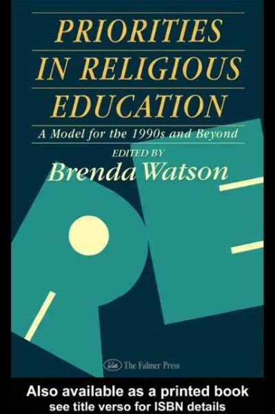 Cover for Benda Watson · Priorities In Religious Education (Paperback Book) (1992)