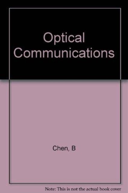 Cover for Chen · Optical Communications (Taschenbuch) (2006)