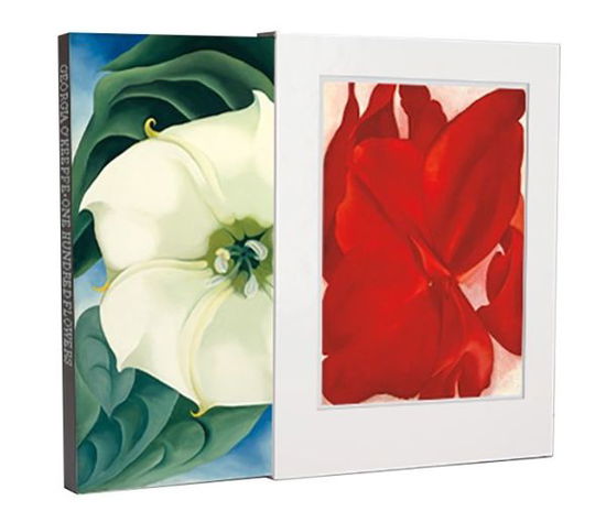 Cover for Georgia O'Keeffe · Georgia O'Keeffe: One Hundred Flowers: 30th Anniversary Edition with slipcase (Gebundenes Buch) (2018)