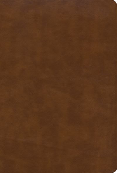 Cover for Holman Bible Publishers · KJV Large Print Ultrathin Reference Bible, British Tan (Lederbuch) (2024)