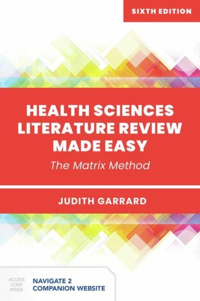 Cover for Judith Garrard · Health Sciences Literature Review Made Easy (Innbunden bok) [6 Revised edition] (2020)