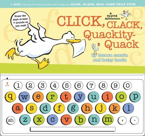Cover for Doreen Cronin · Click, Clack, Quackity-quack: a Typing Adventure (Hardcover Book) (2008)