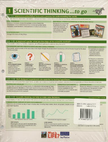 Cover for Jay Phelan · Go Guide for What is Life? a Guide to Biology with Physiology (Loose-leaf) [0002- edition] (2012)