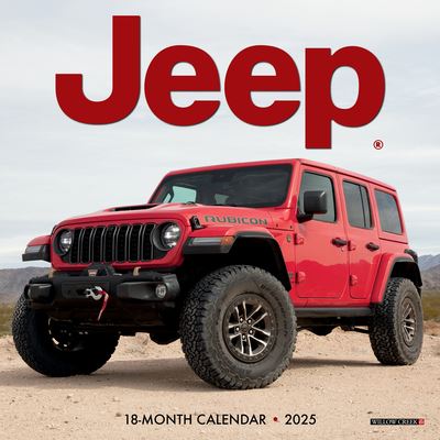 Jeep 2025 7 X 7 Mini Wall Calendar -  - Gadżety - Willow Creek Press Calendars - 9781549248177 - 10 września 2024