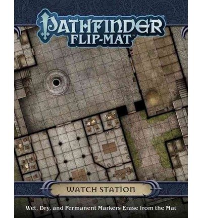 Pathfinder Flip-Mat: Watch Station - Jason A. Engle - Gesellschaftsspiele - Paizo Publishing, LLC - 9781601254177 - 26. Februar 2013
