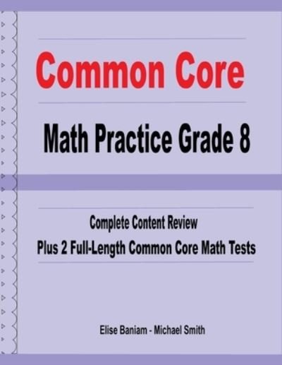 Cover for Michael Smith · Common Core Math Practice Grade 8 (Paperback Book) (2021)