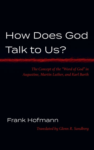 Cover for Frank Hofmann · How Does God Talk to Us? (Hardcover Book) (2021)