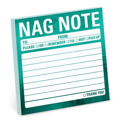 Cover for Knock Knock · Knock Knock Nag Note Metallic Sticky Notes (Print) (2019)