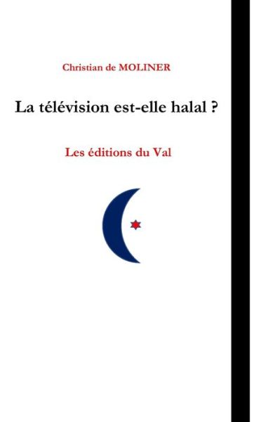 Cover for Christian de MOLINER · La television est-elle halal ? (Paperback Book) (2019)