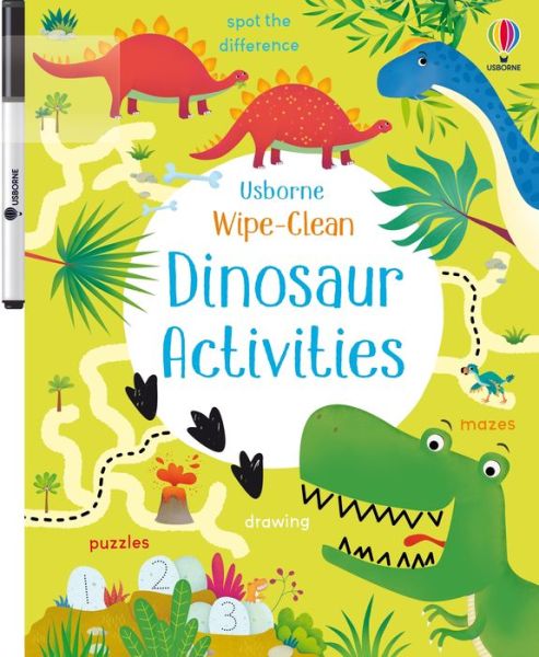 Wipe-Clean Dinosaur Activities - Kirsteen Robson - Books - Usborne Publishing, Limited - 9781805070177 - July 11, 2023