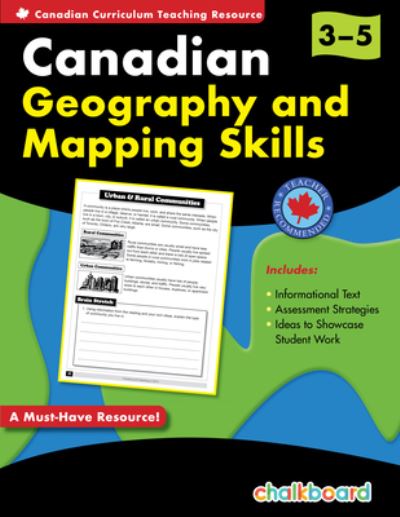 Cover for Demetra Turnbull · Canadian Geography and Mapping Skills Grades 3-5 (Book) (2009)