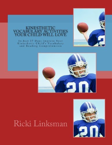 Cover for Ricki Linksman · Kinesthetic Vocabulary Activities Your Child Will Love (Pocketbok) (2012)