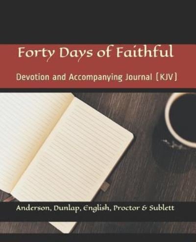 Cover for Jessica Anderson · Forty Days of Faithful (Paperback Bog) (2018)
