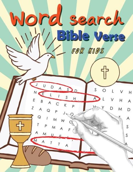 Cover for Letter Tracing Workbook Creator · Word Search Bible Verse for Kids (Paperback Bog) (2017)