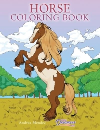 Cover for Young Dreamers Press · Horse Coloring Book (Paperback Bog) (2021)