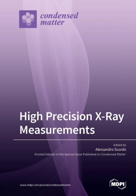 Cover for Alessandro Scordo · High Precision X-Ray Measurements (Paperback Book) (2019)