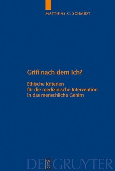 Cover for M.C. Schmidt · Griff nach dem Ich? (Book) [German, 1 edition] (2008)