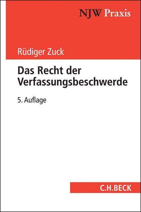 Cover for Zuck · Das Recht der Verfassungsbeschwerd (Book)